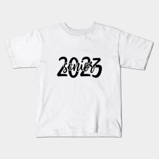 Seniors 2023 Cursive Kids T-Shirt